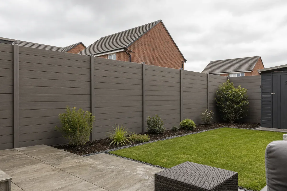 Low maintenance composite fencing in Halifax